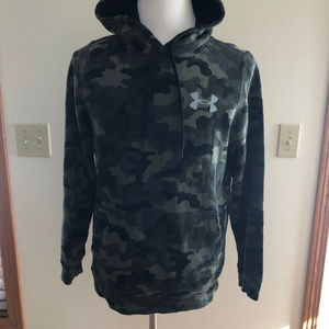 under armour black camo hoodie